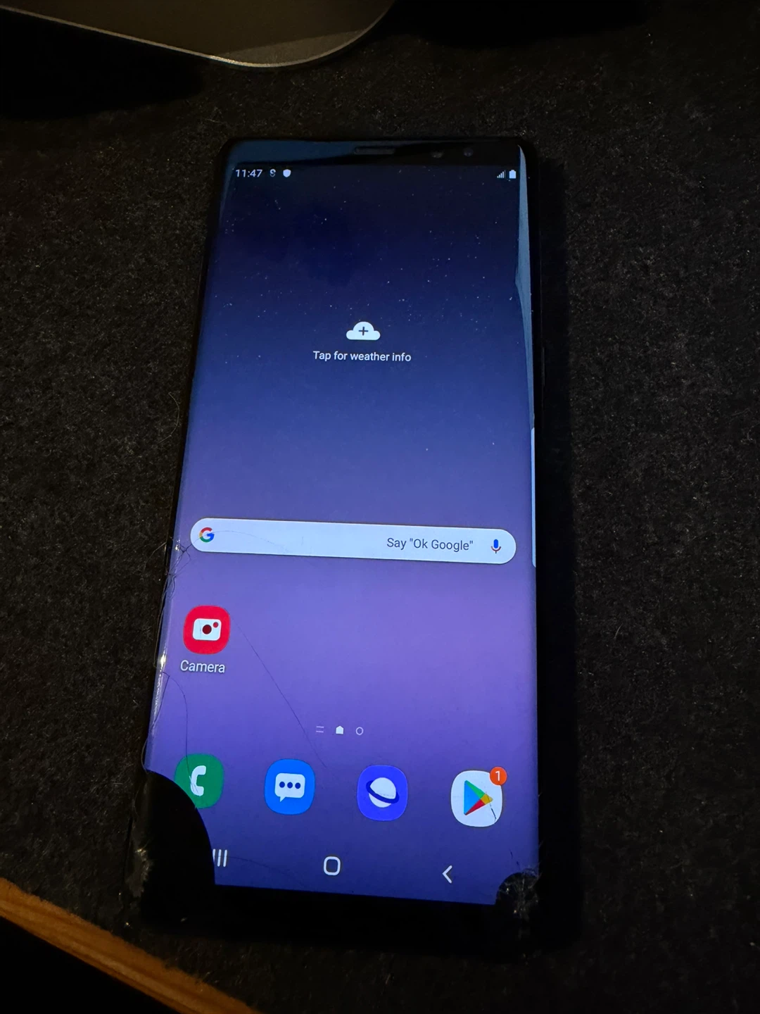 Samsung Galaxy Note 8 - Cracked Screen - photo 3