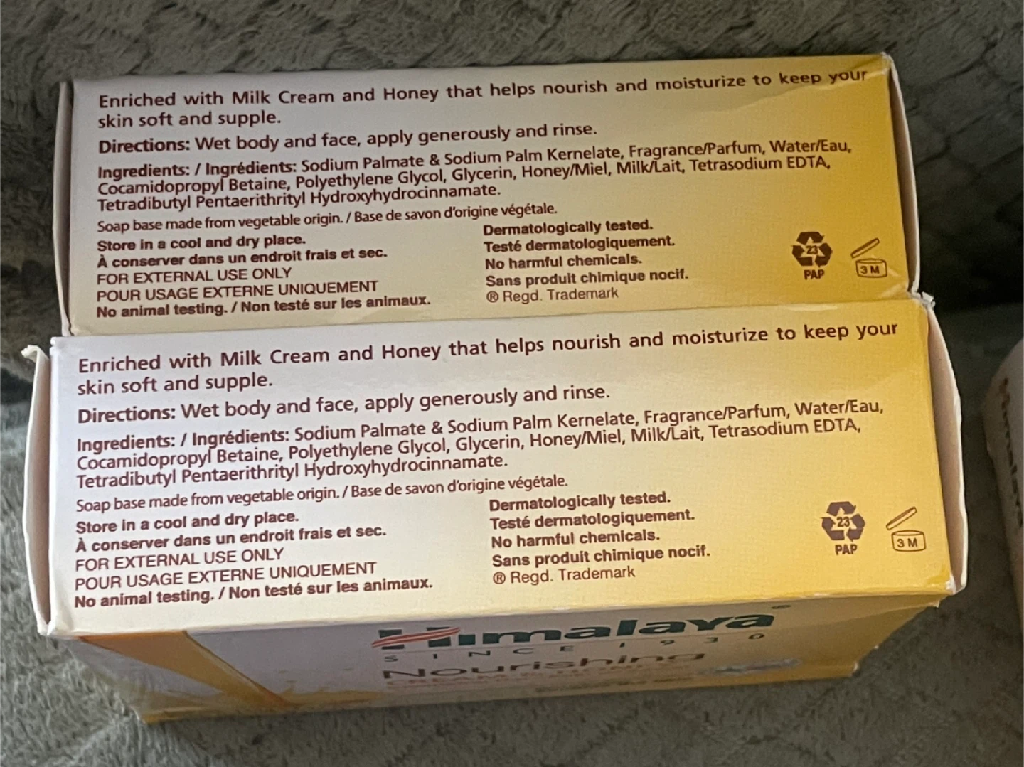 Himalaya Nourishing Cream & Honey Cleansing Bars (6-pack) - photo 3
