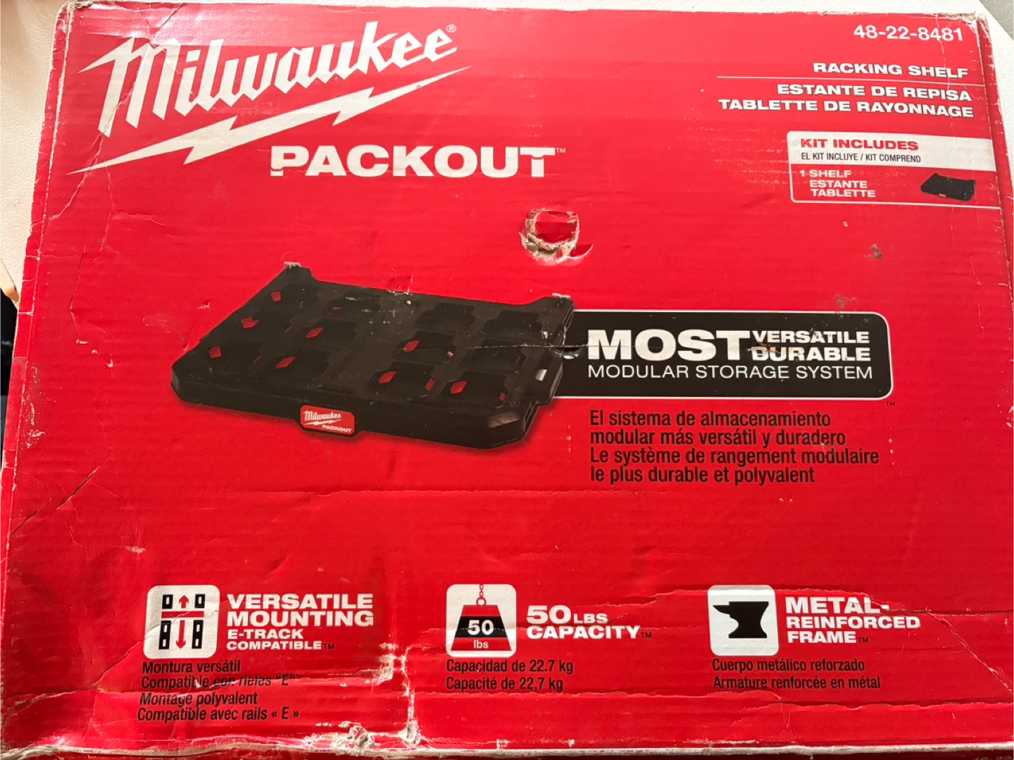 Milwaukee PACKOUT Racking Shelf Modular Storage System