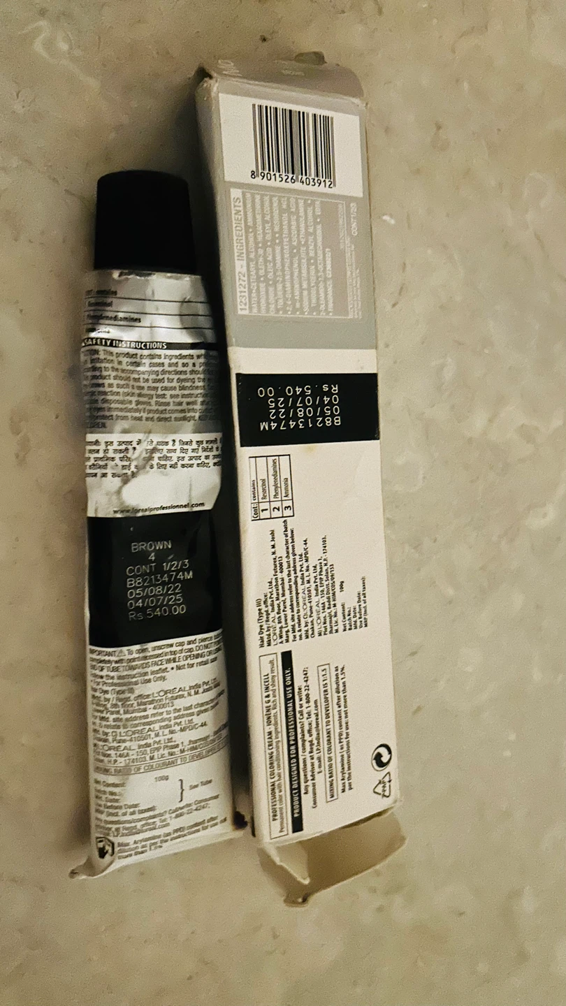 L'Oréal Professionnel Majirel Hair Colouring Cream - Brown 4 - photo 2