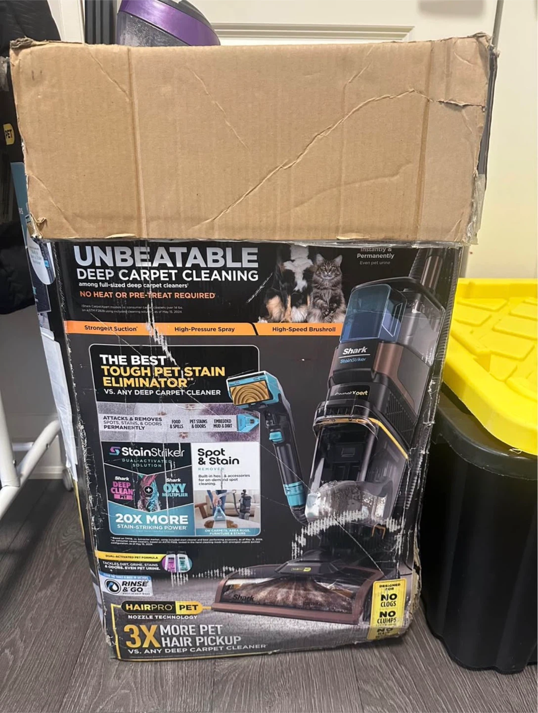 Shark CarpetXpert HairPro Pet with StainStriker TOP CONDITION