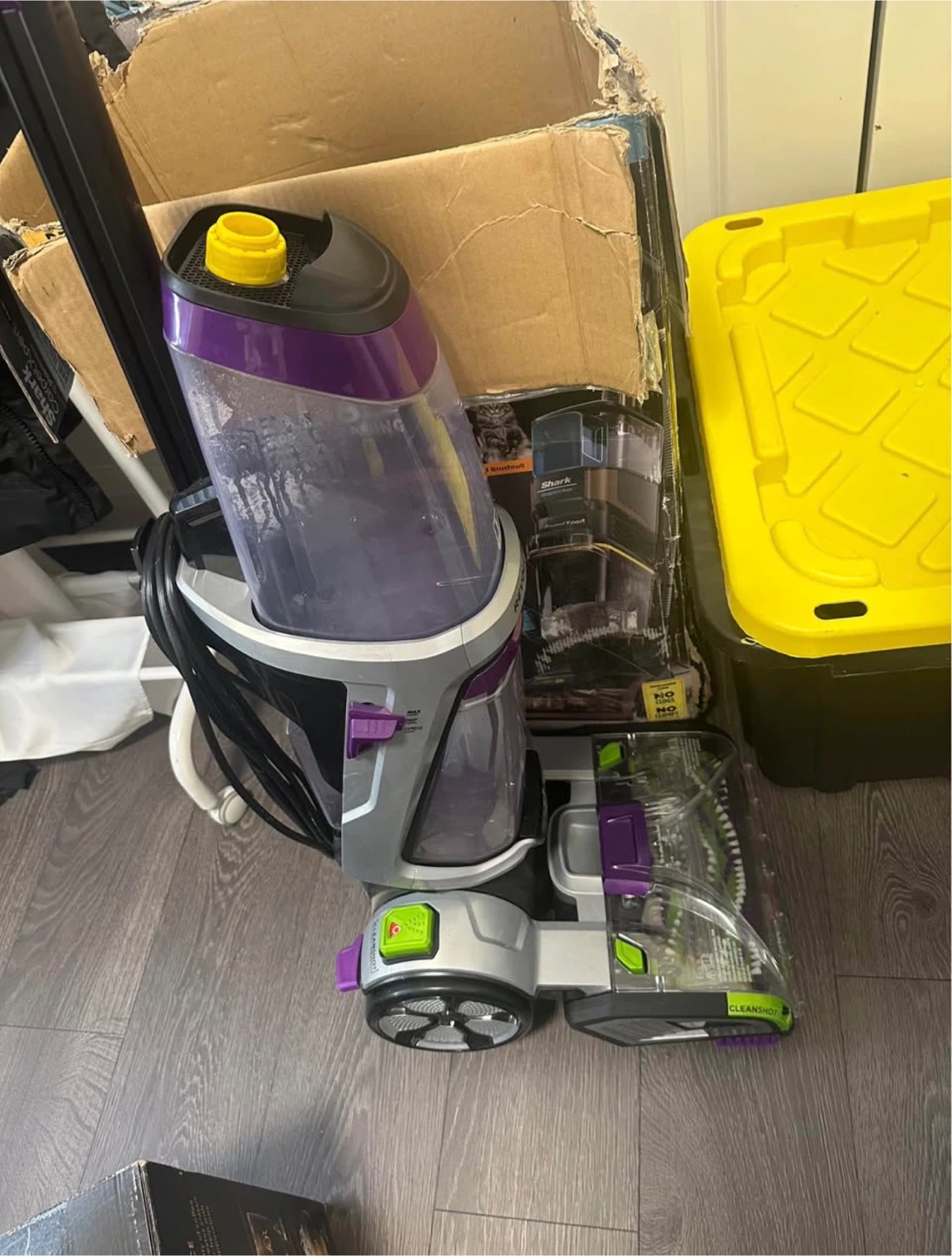 Shark CarpetXpert HairPro Pet with StainStriker TOP CONDITION - photo 5