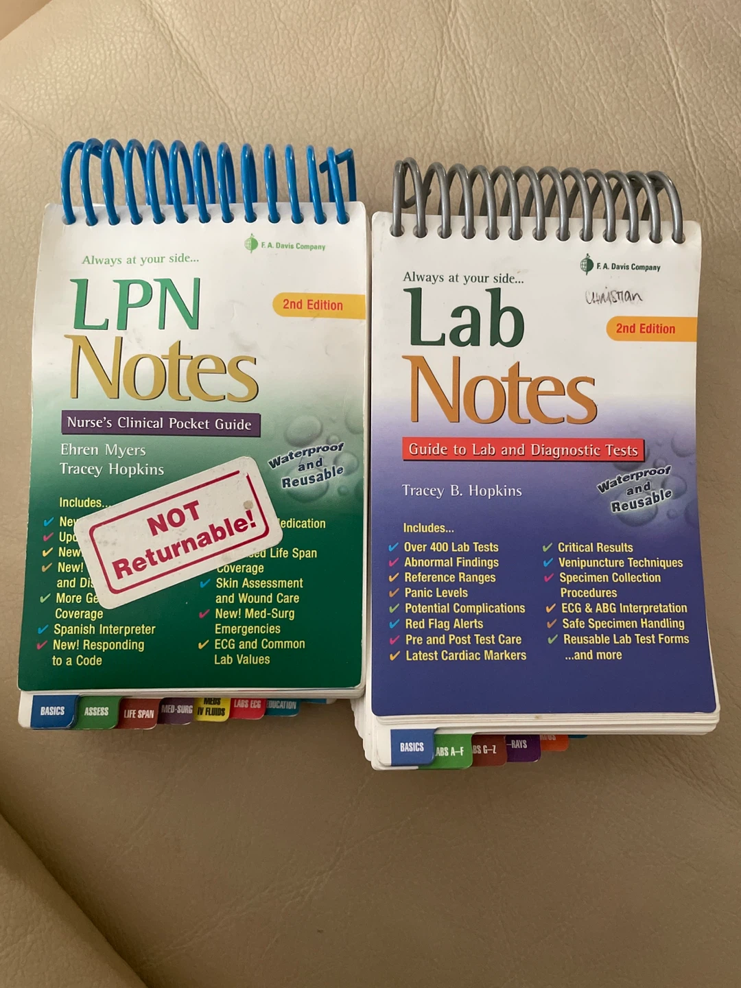 🥕  Nurse Notes Nurse's Clinical Pocket Guide & Lab Notes Guide