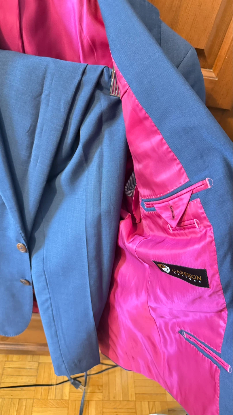 Garrison Bespoke Blue Suit - photo 2