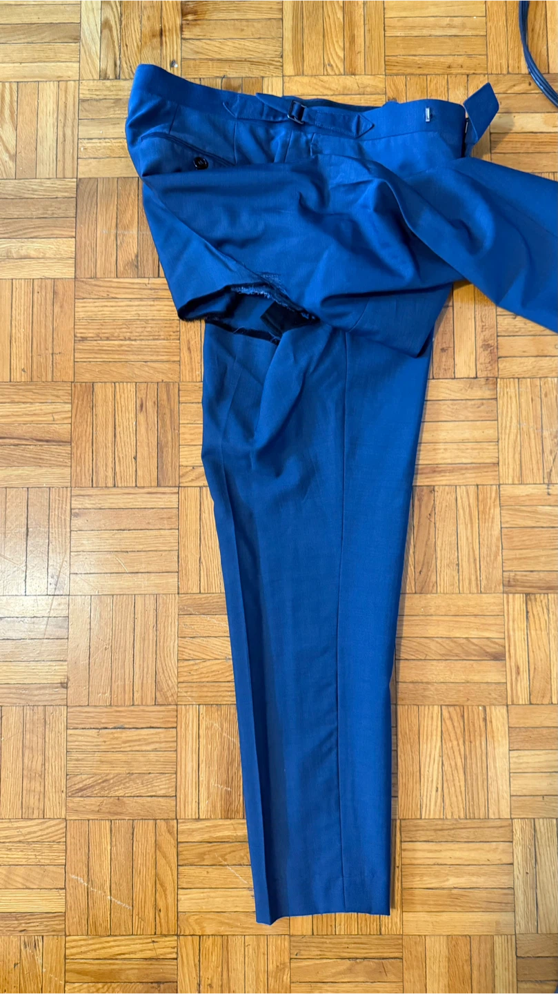 Garrison Bespoke Blue Suit - photo 4