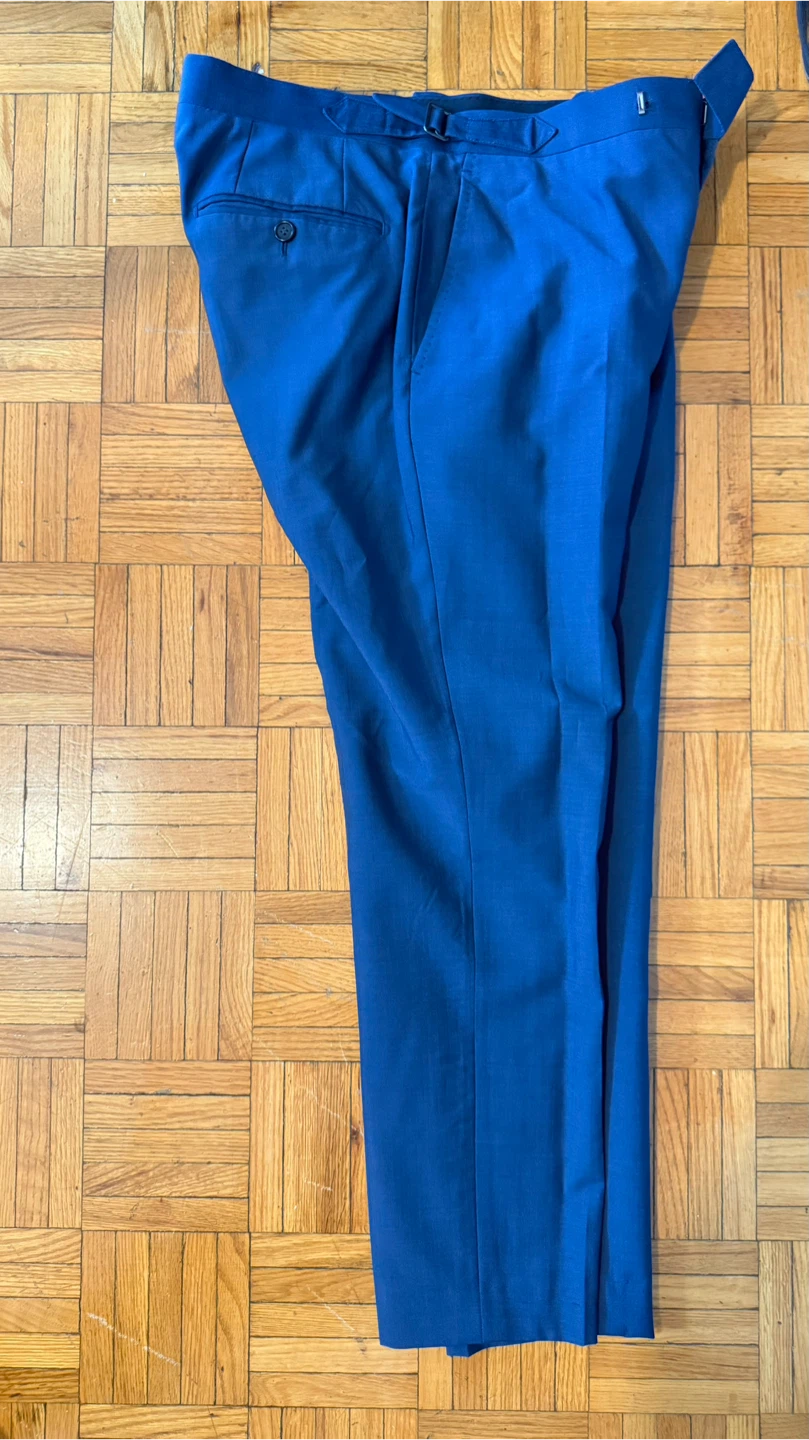 Garrison Bespoke Blue Suit - photo 5