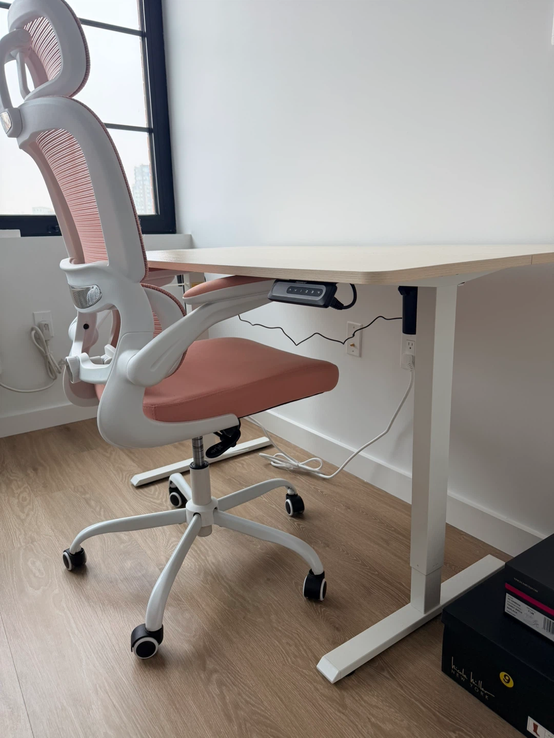 Ergonomic Office Chair - Pink Mesh - photo 3