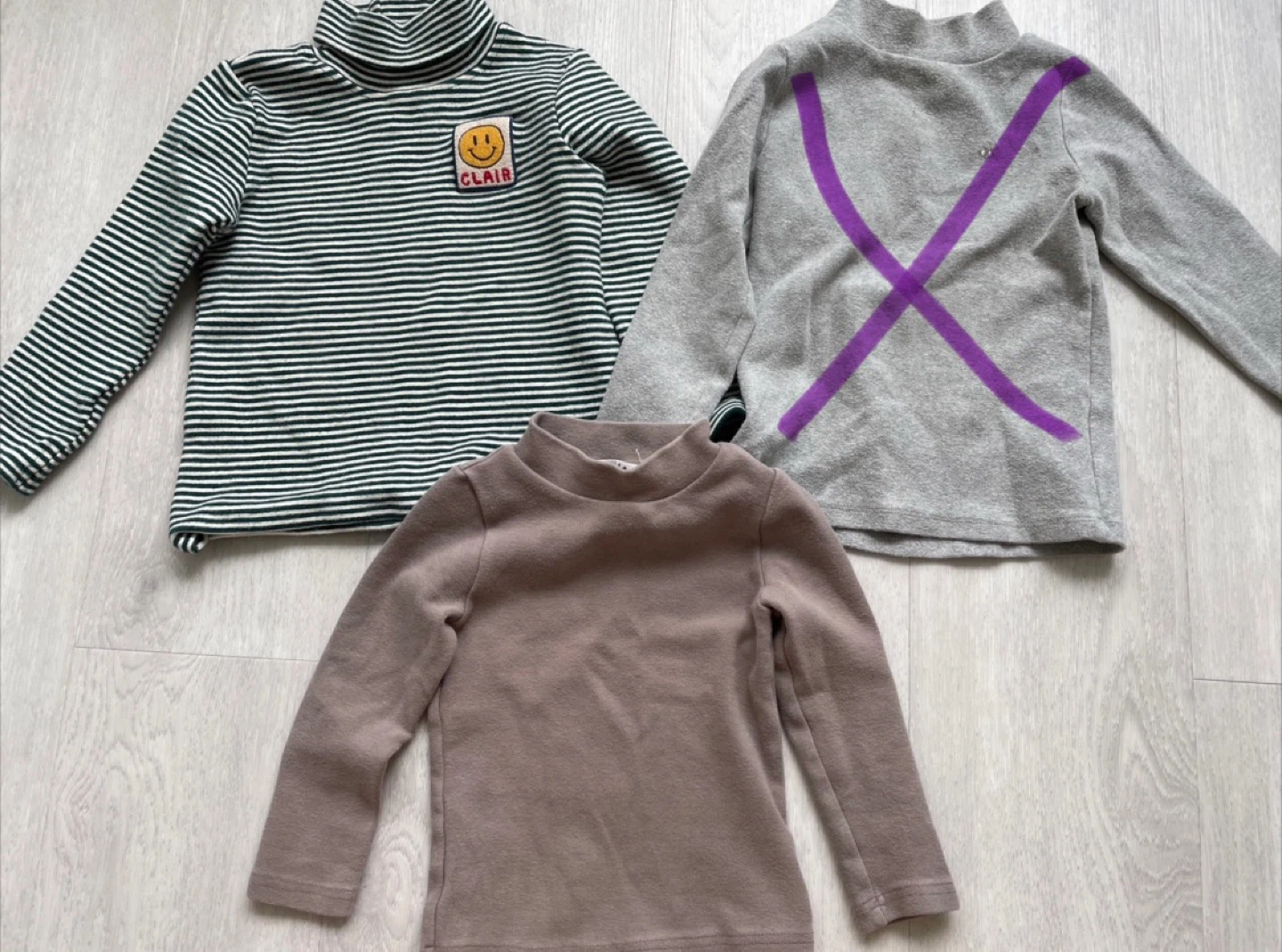 Toddler Winter turtlenecks tops
