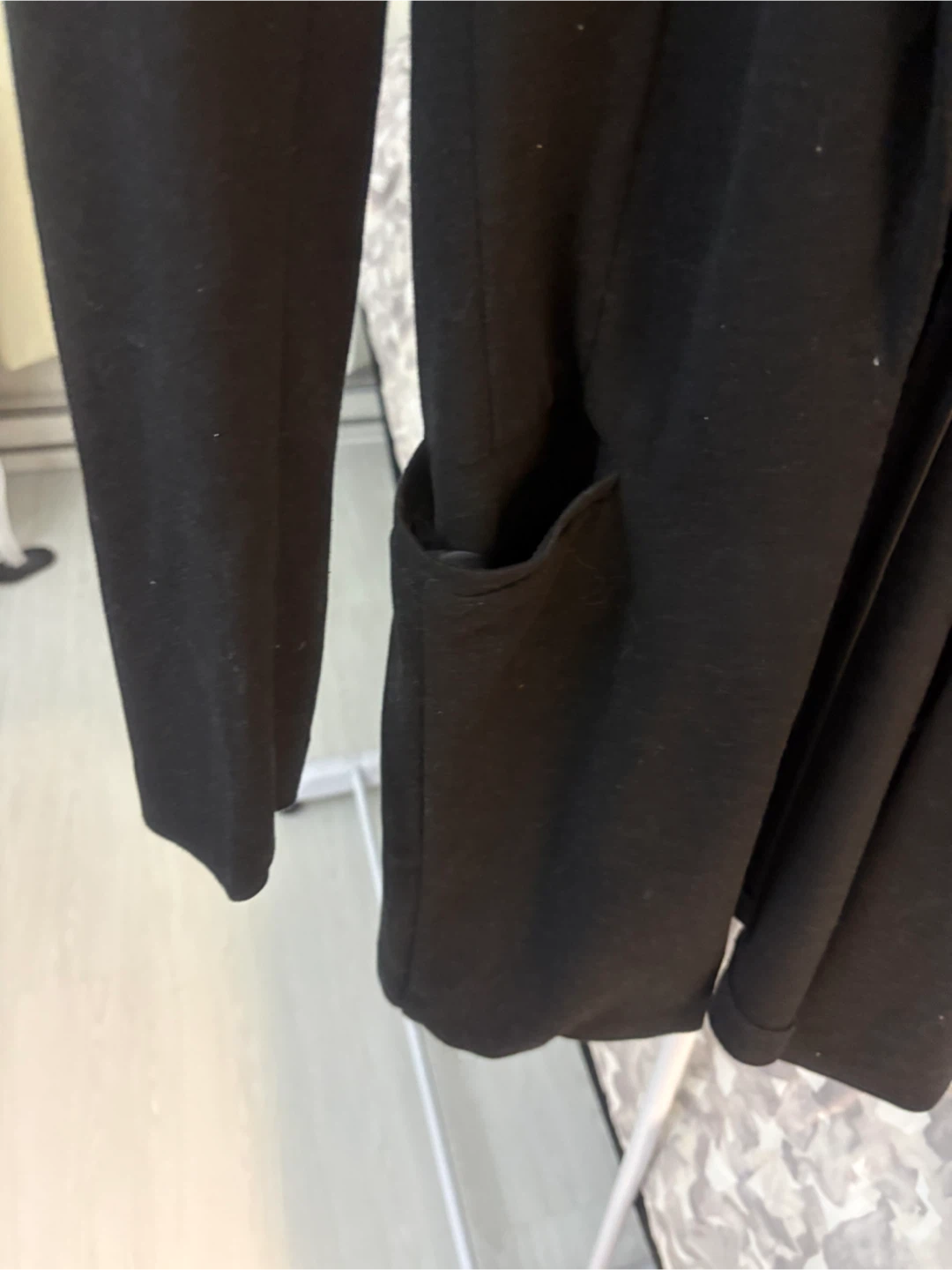 Manteau noir Dynamite pour femme - photo 3