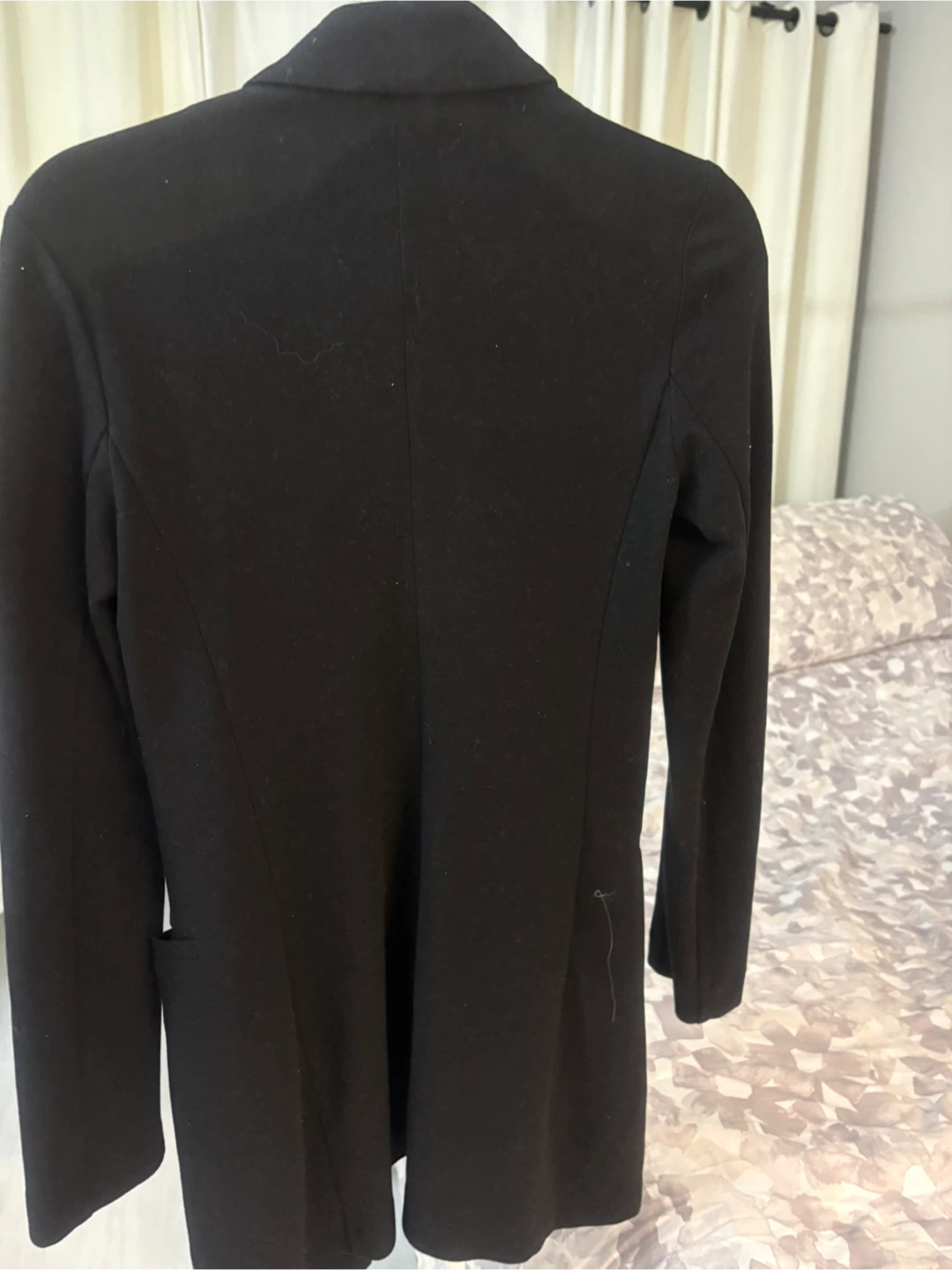 Manteau noir Dynamite pour femme - photo 4