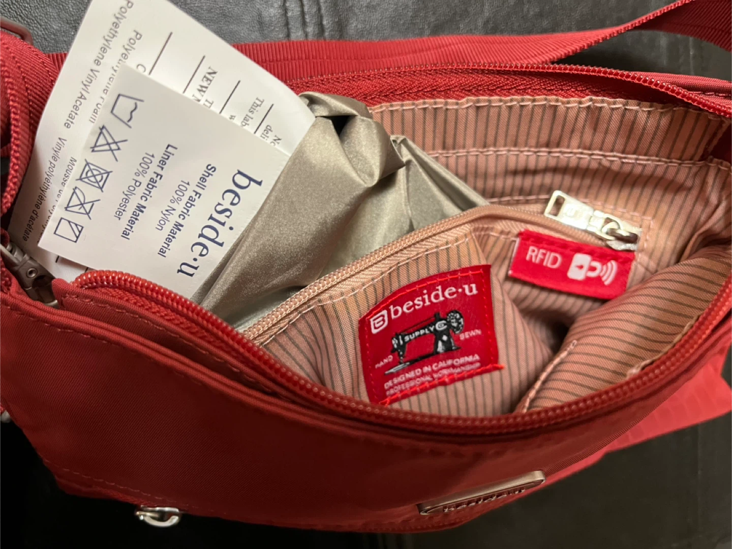 Beside-U Red Crossbody Bag - photo 2