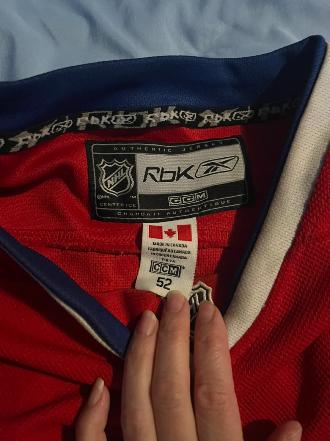 Reebok Montreal Canadiens Carey Price Jersey Size 52 - photo 3