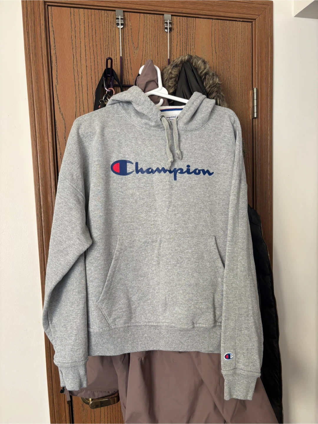 Champion Grey Hoodie