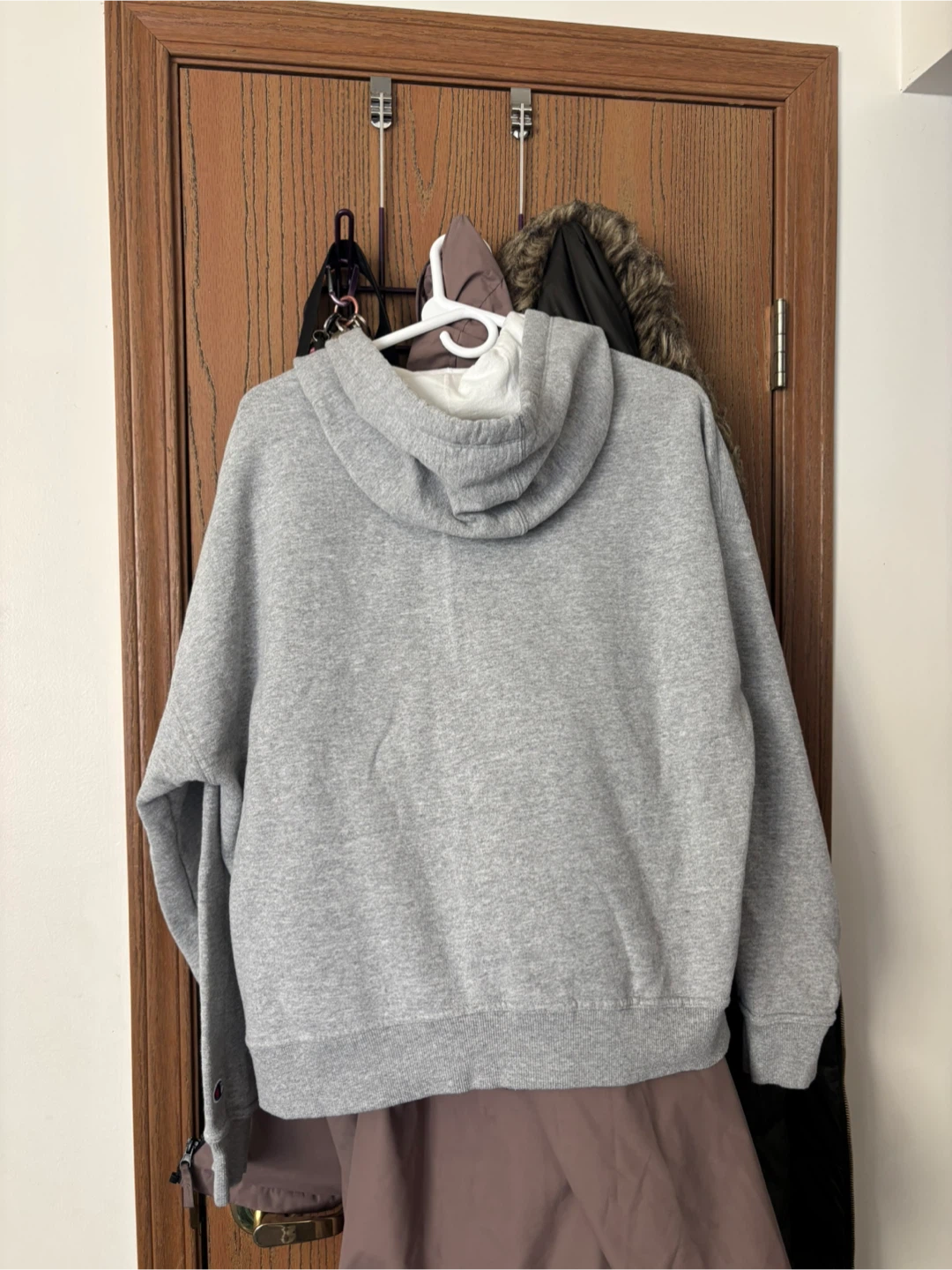 Champion Grey Hoodie - photo 2