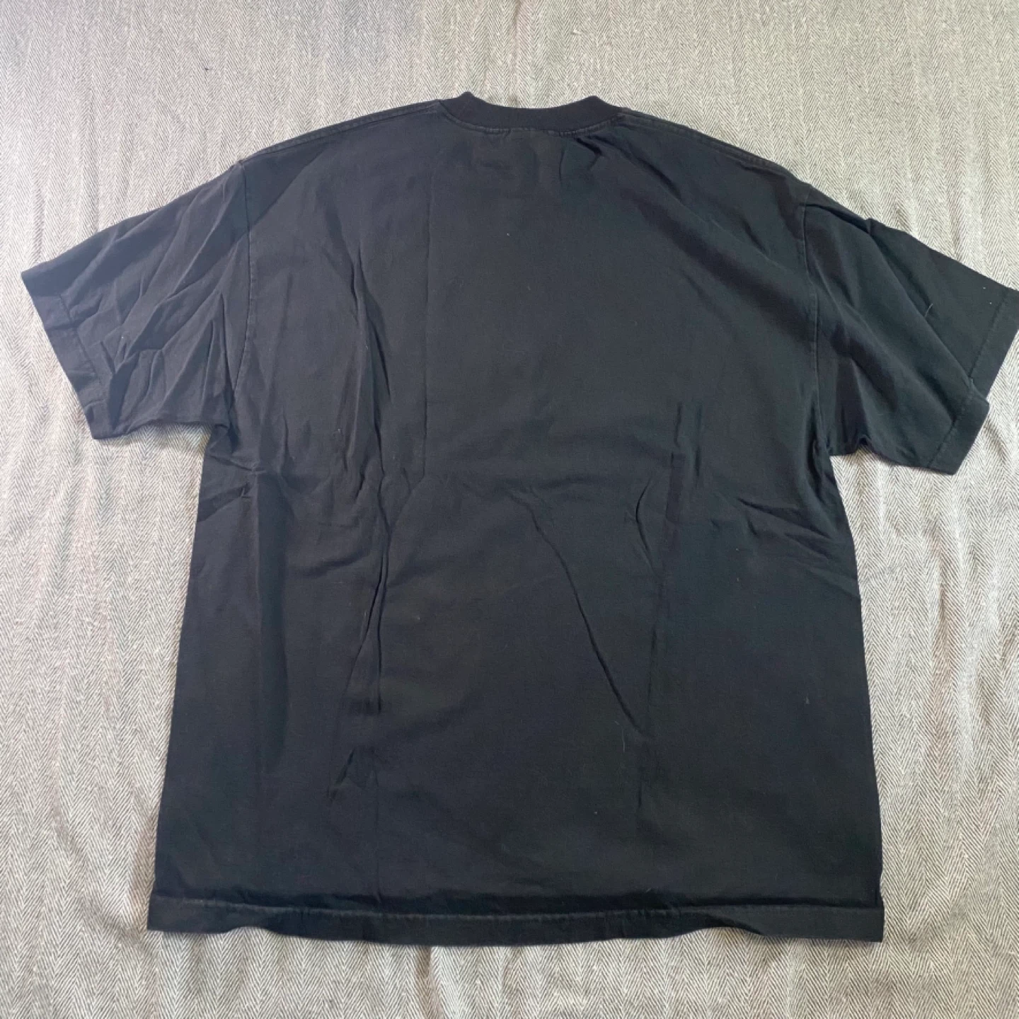 ALSTYLE Black T-Shirt with Pig Graphic XL - photo 4