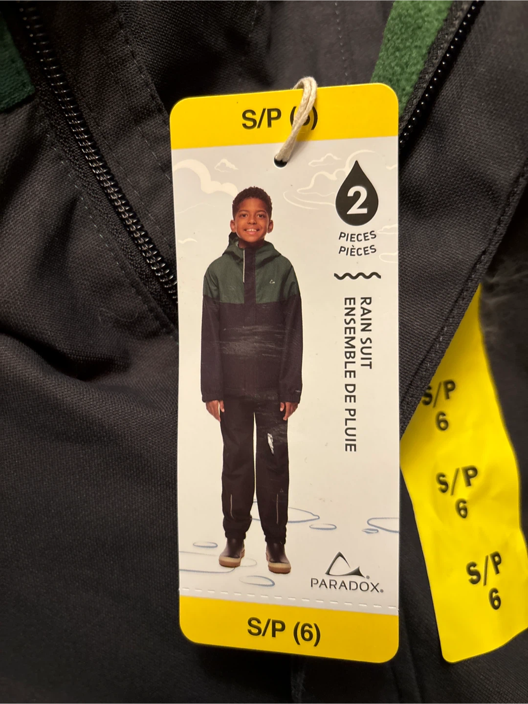 Paradox Kids Rain Suit - Size S/P (6) - photo 2