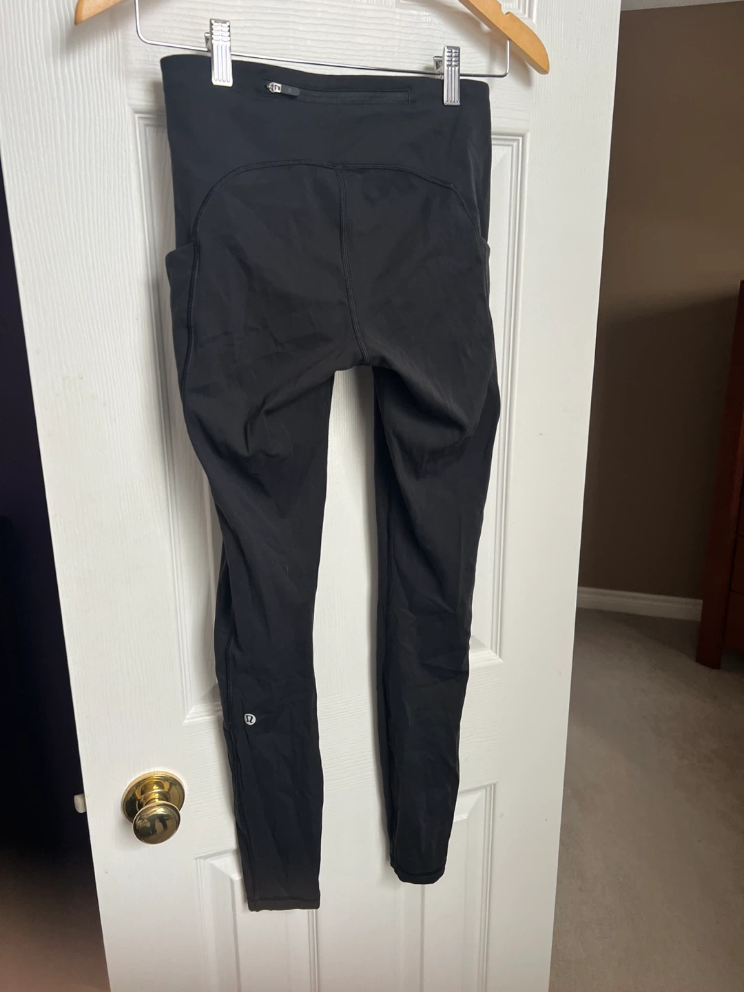 Lululemon Black full length Leggings Size 4 - photo 2