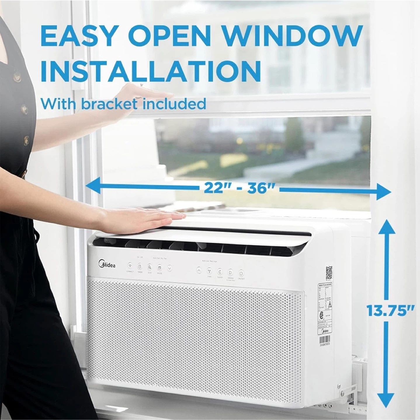 Midea 8,000 BTU Window Air Conditioner - photo 2