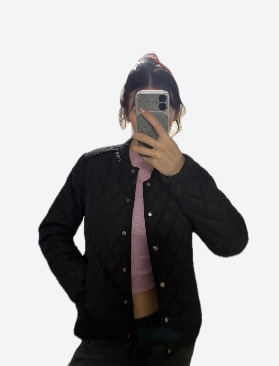 🖤Joe Fresh Quilted Bomber Jacket - Black - Size S