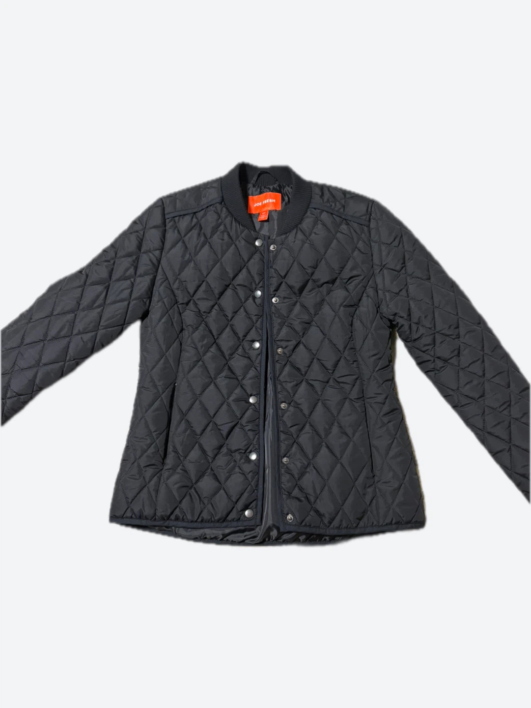 🖤Joe Fresh Quilted Bomber Jacket - Black - Size S - photo 2