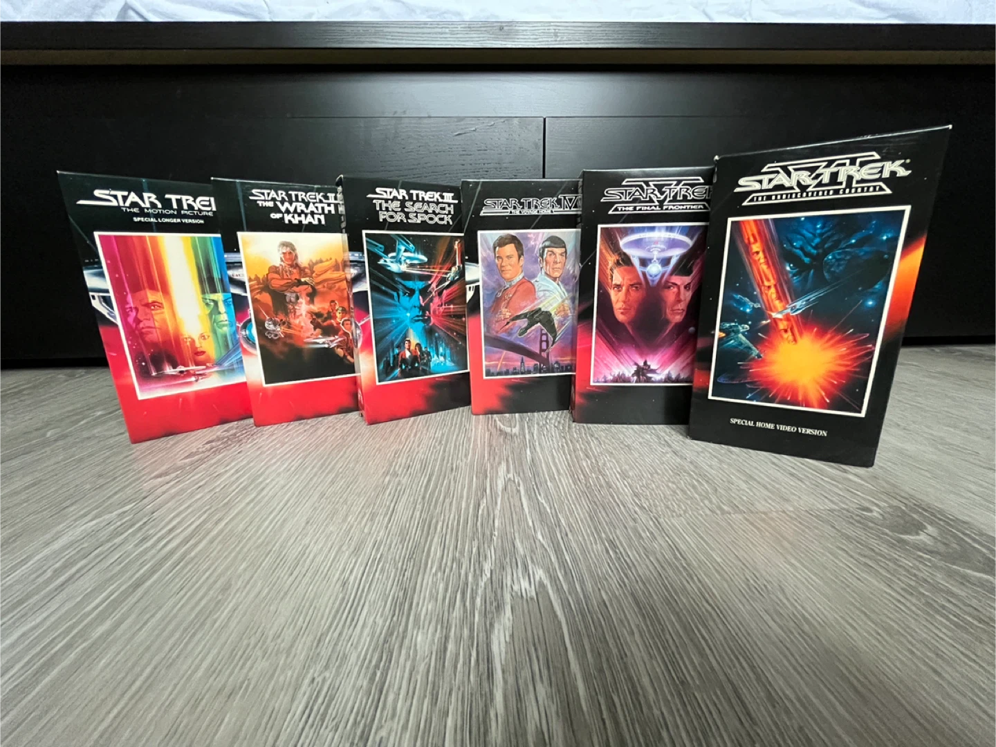 Vintage Star Trek VHS Movie Collection Box Set - photo 2