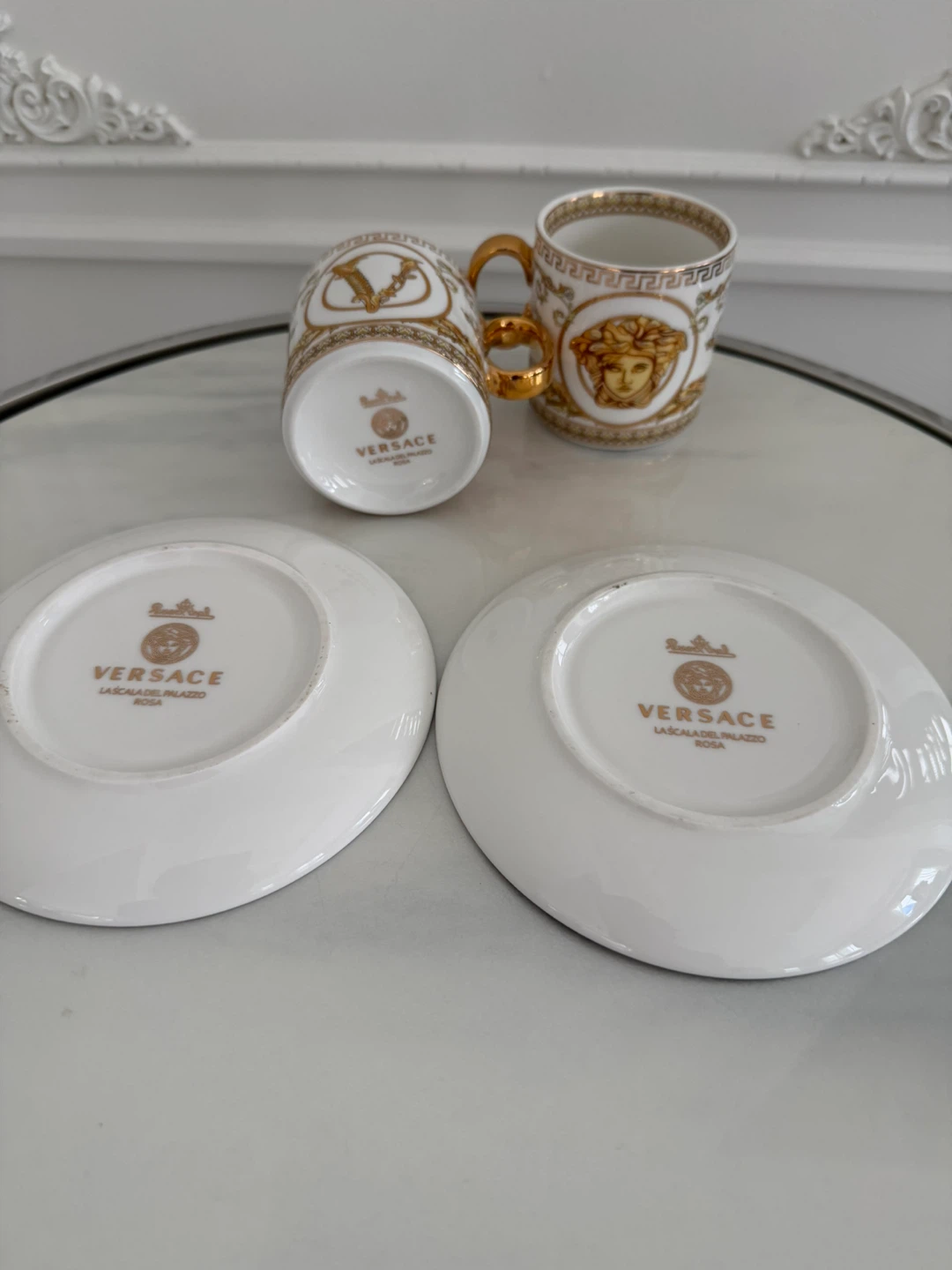 Versace Coffee Cups and Saucers Set - photo 3
