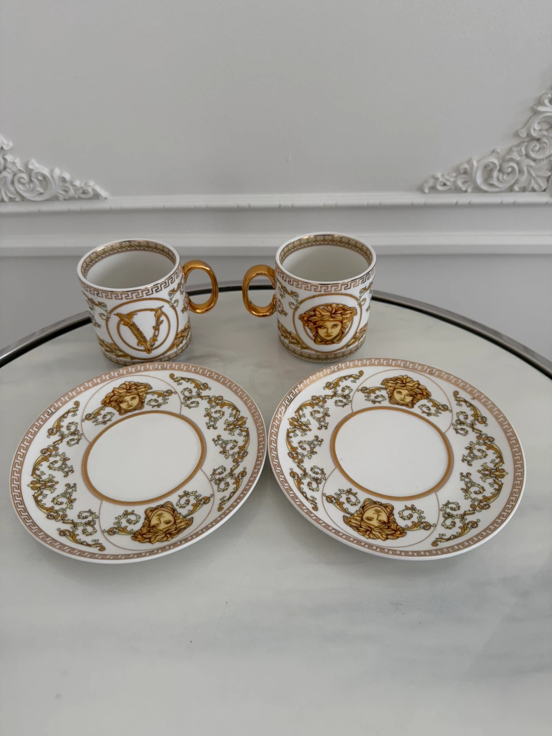 Versace Coffee Cups and Saucers Set - photo 2