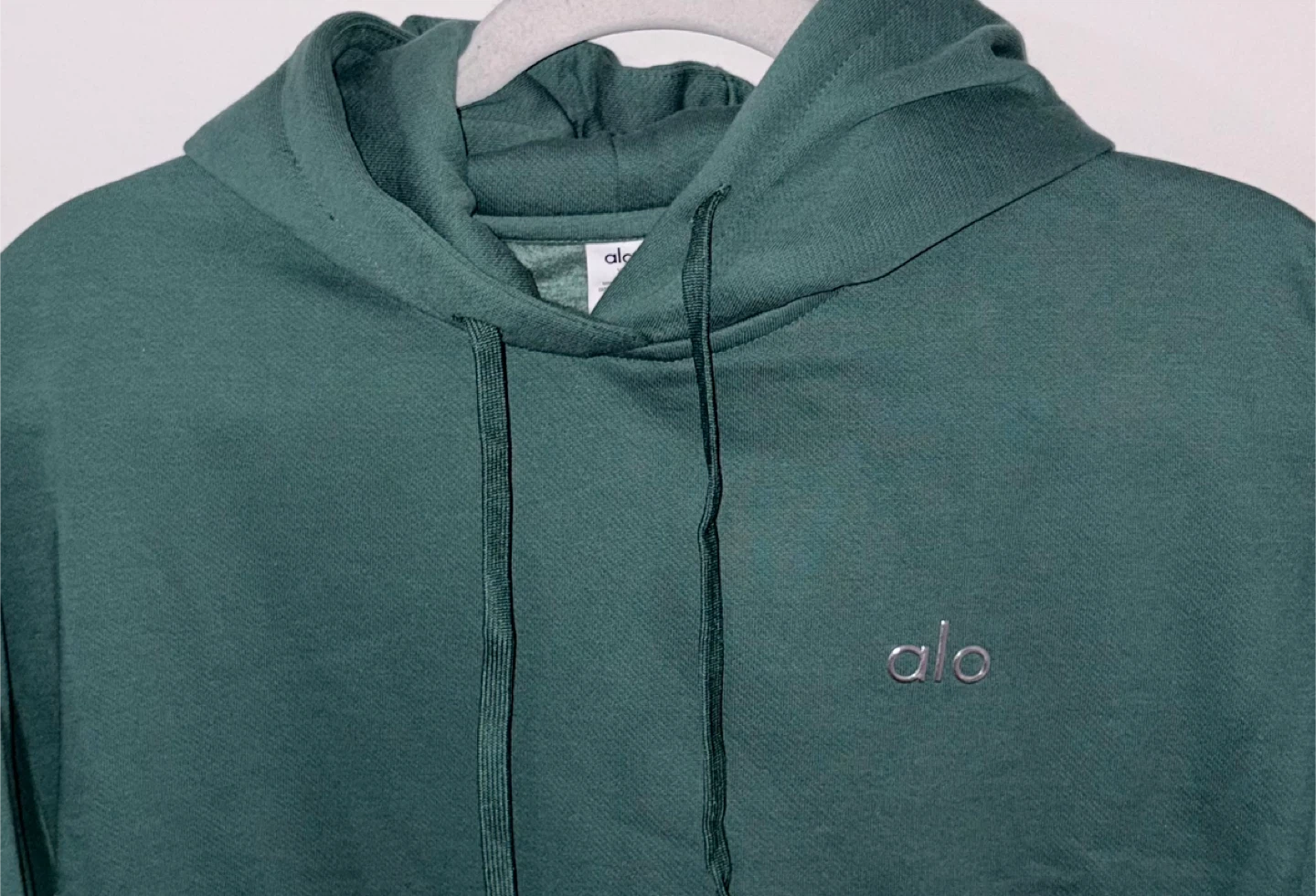 Alo Yoga Green Hoodie and Sweatpants Set women - photo 2