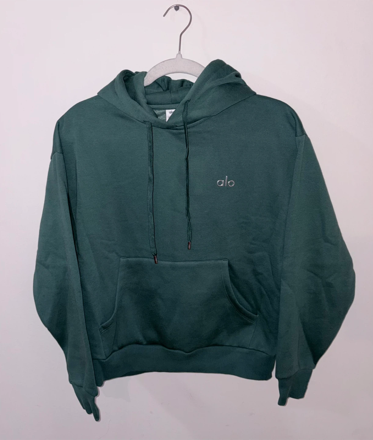 Alo Yoga Green Hoodie and Sweatpants Set women