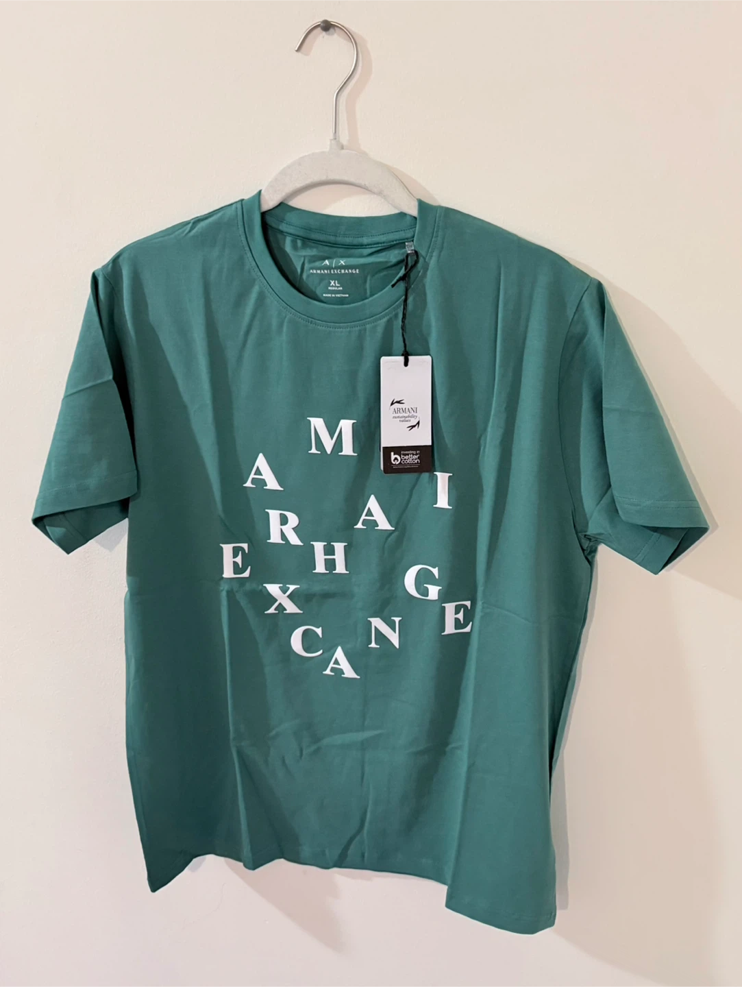 AX Armani Exchange Men's T-Shirt XL Green