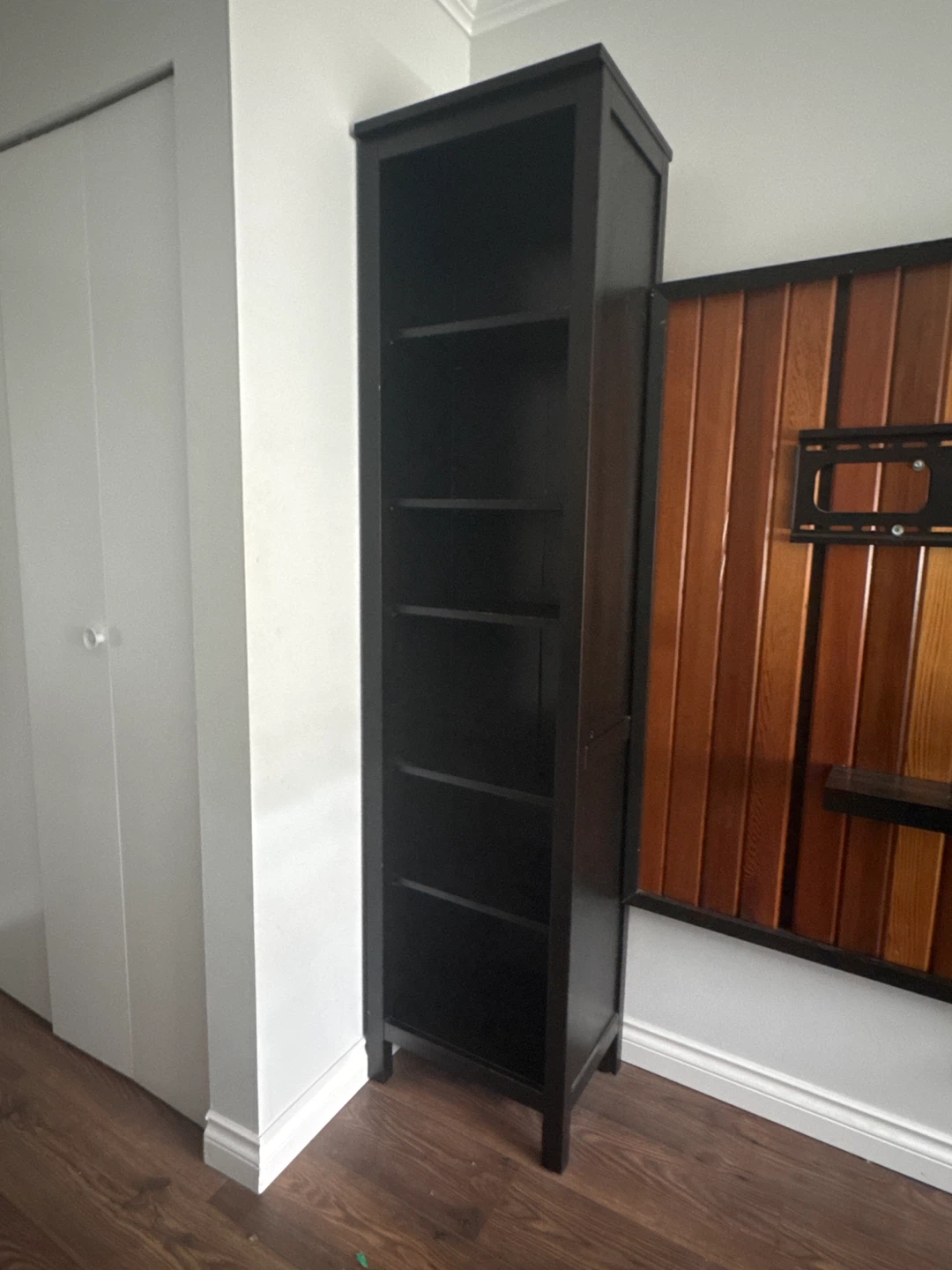 Black Tall Bookshelf