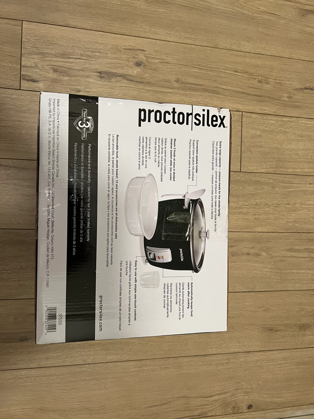 Proctor Silex Rice Cooker & Steamer - photo 5