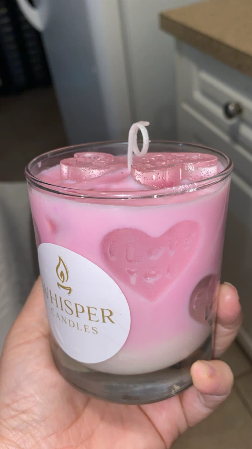 Whisper Candles Glass Jar Candles