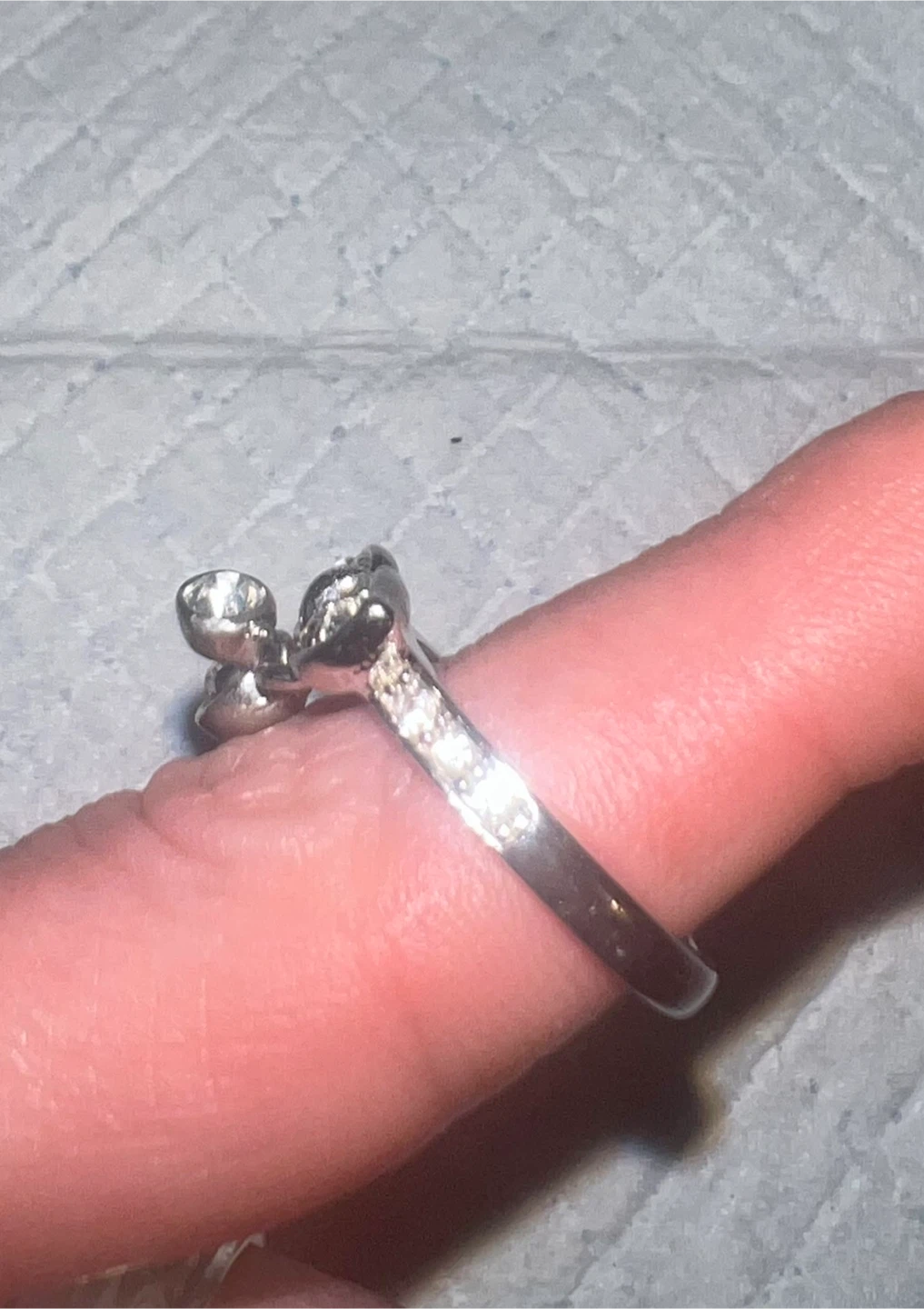 Sparkling Butterfly Diamond Style Ring - photo 4
