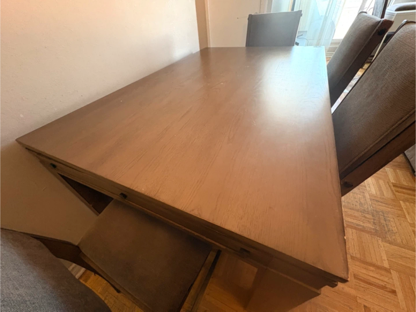 (WAS $799) Wood Dining Table + 4 Chairs - photo 4