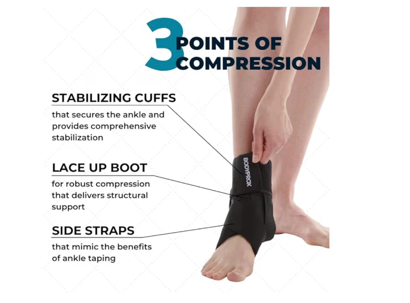 BODYPROX Lace Up Ankle Stabilizer - photo 3