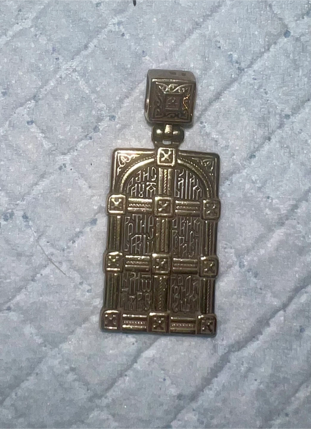 Orthodox Icon Pendant – Mother & Child - photo 2