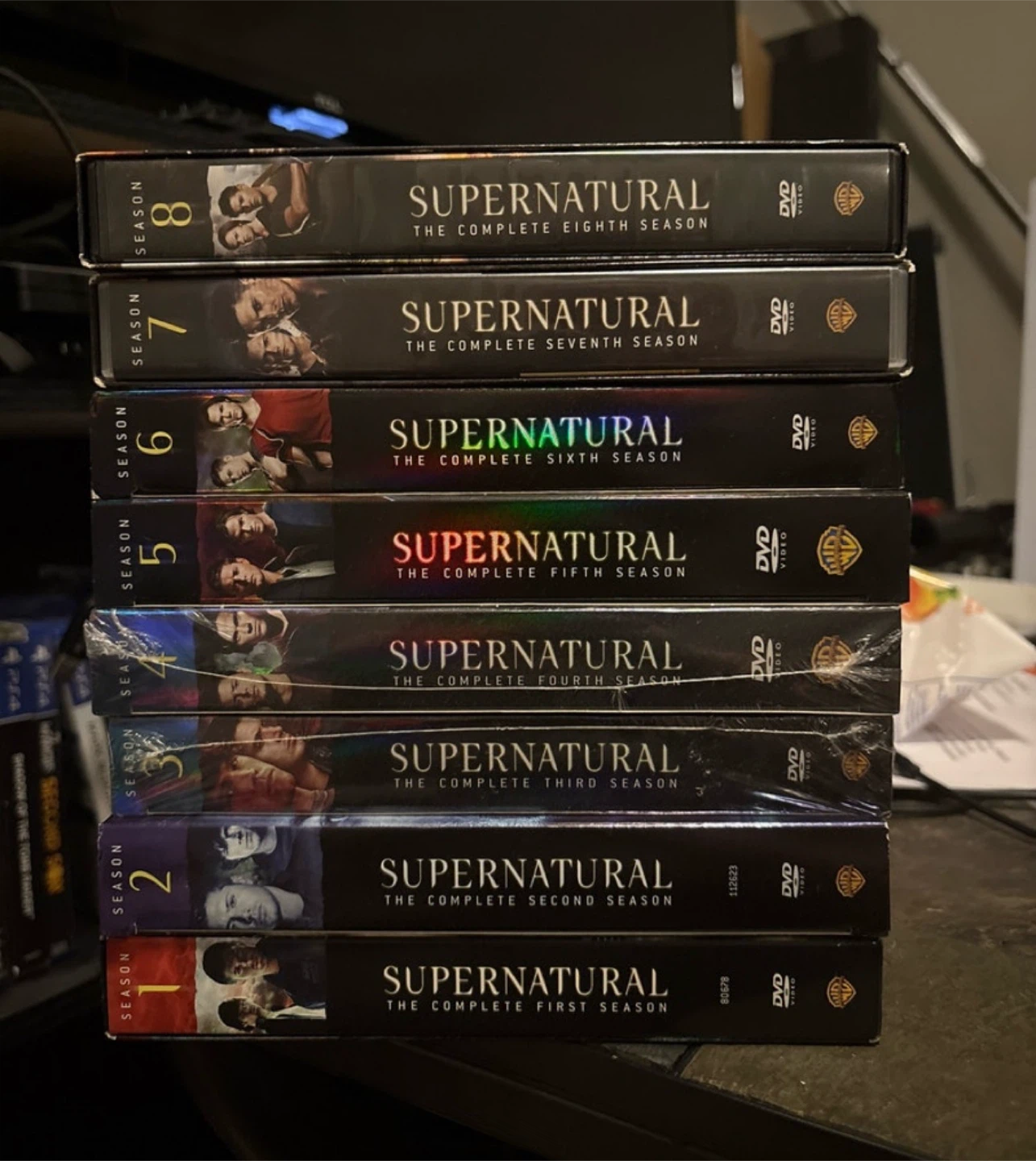 Supernatural Complete Seasons 1-8 DVD Box Set