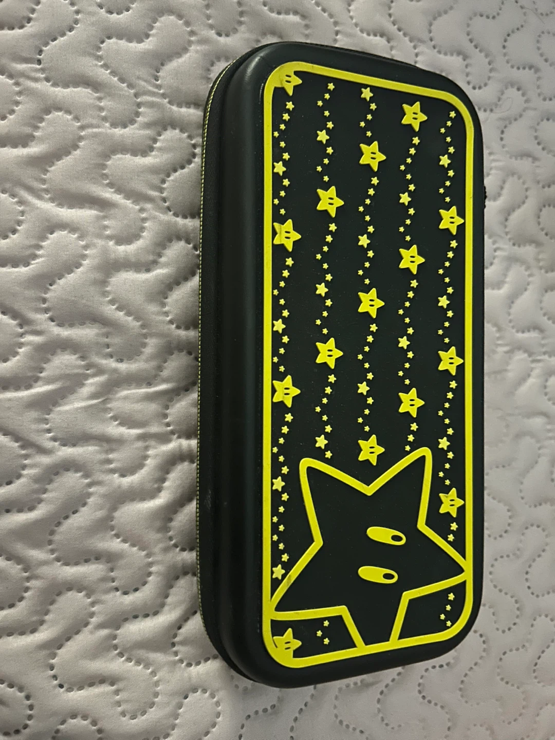 Nintendo Switch Carrying Case - Black with Yellow Stars