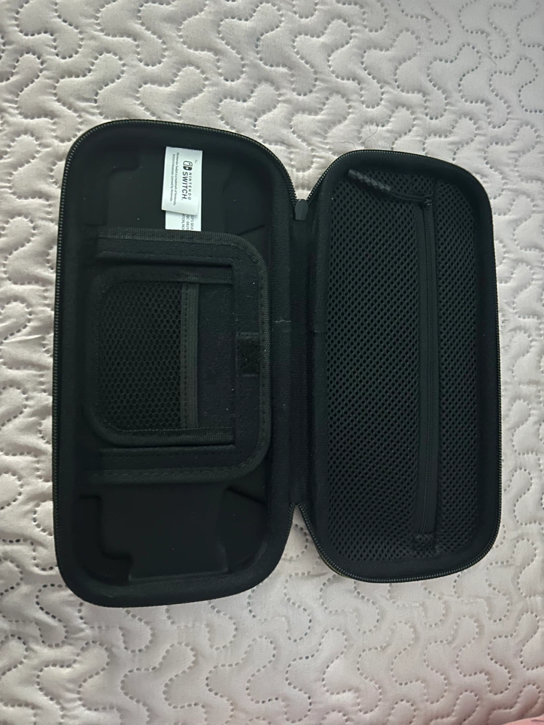 Nintendo Switch Carrying Case - Black with Yellow Stars - photo 2