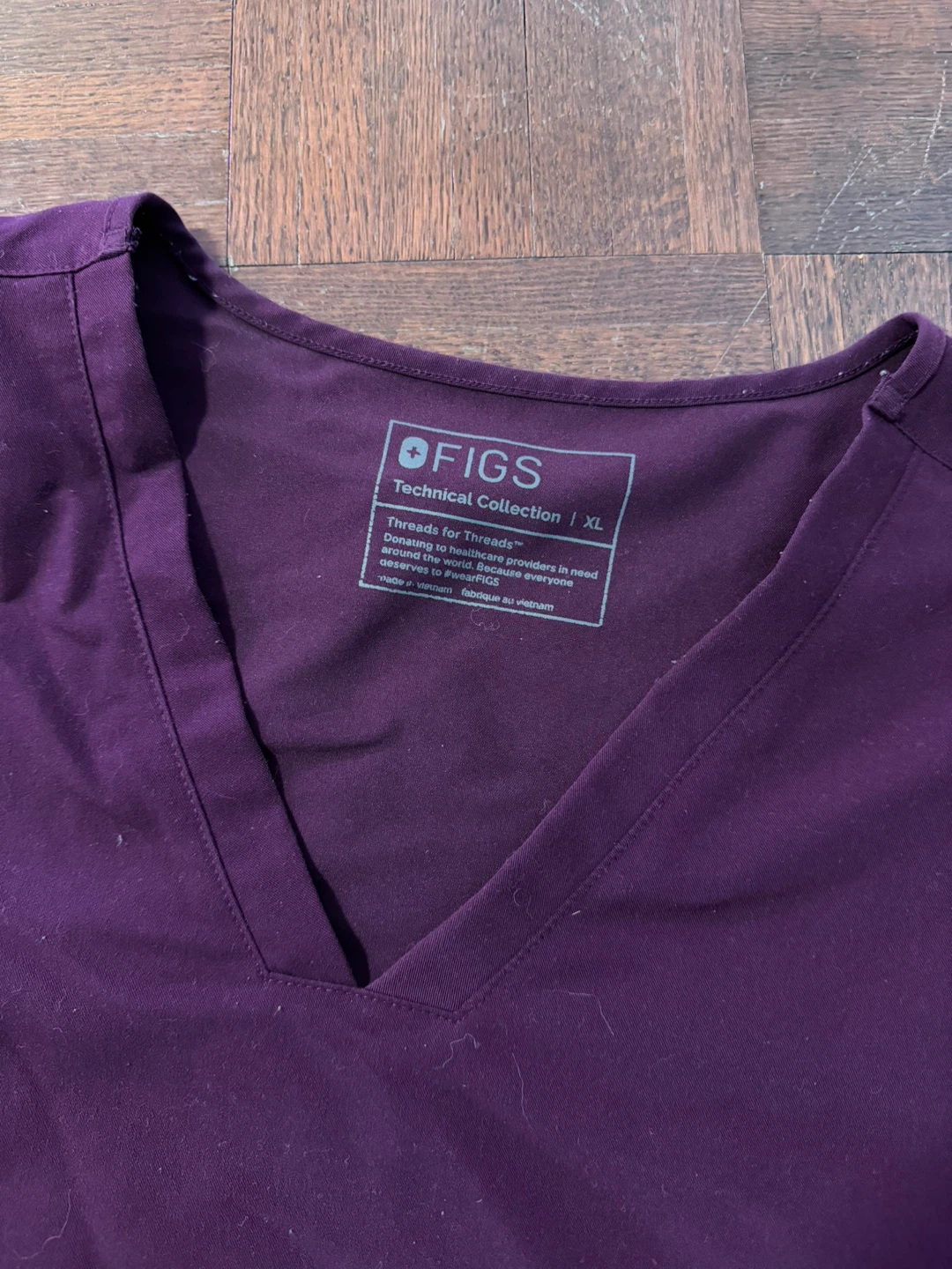 FIGS Purple Scrub and Pants Set - XL and L/T (READ DESCRIPTION) - photo 5
