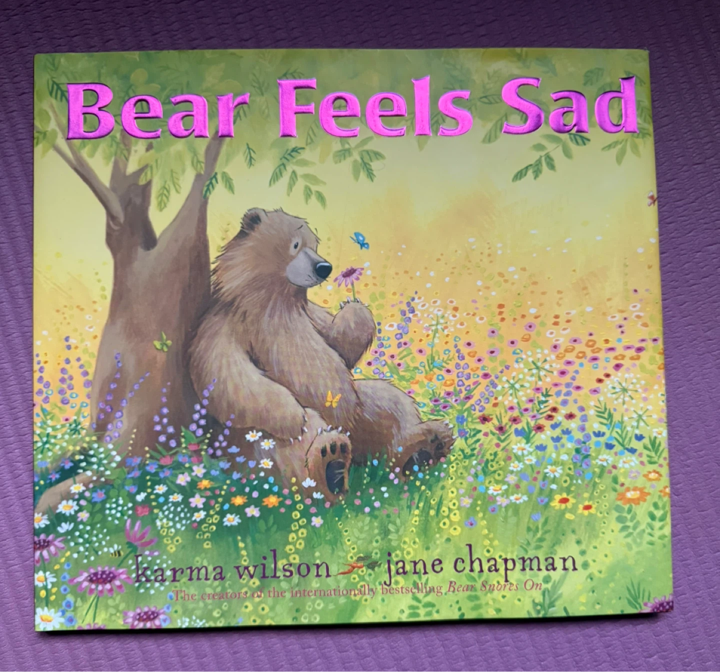 Bear Feels Sad Children's Book