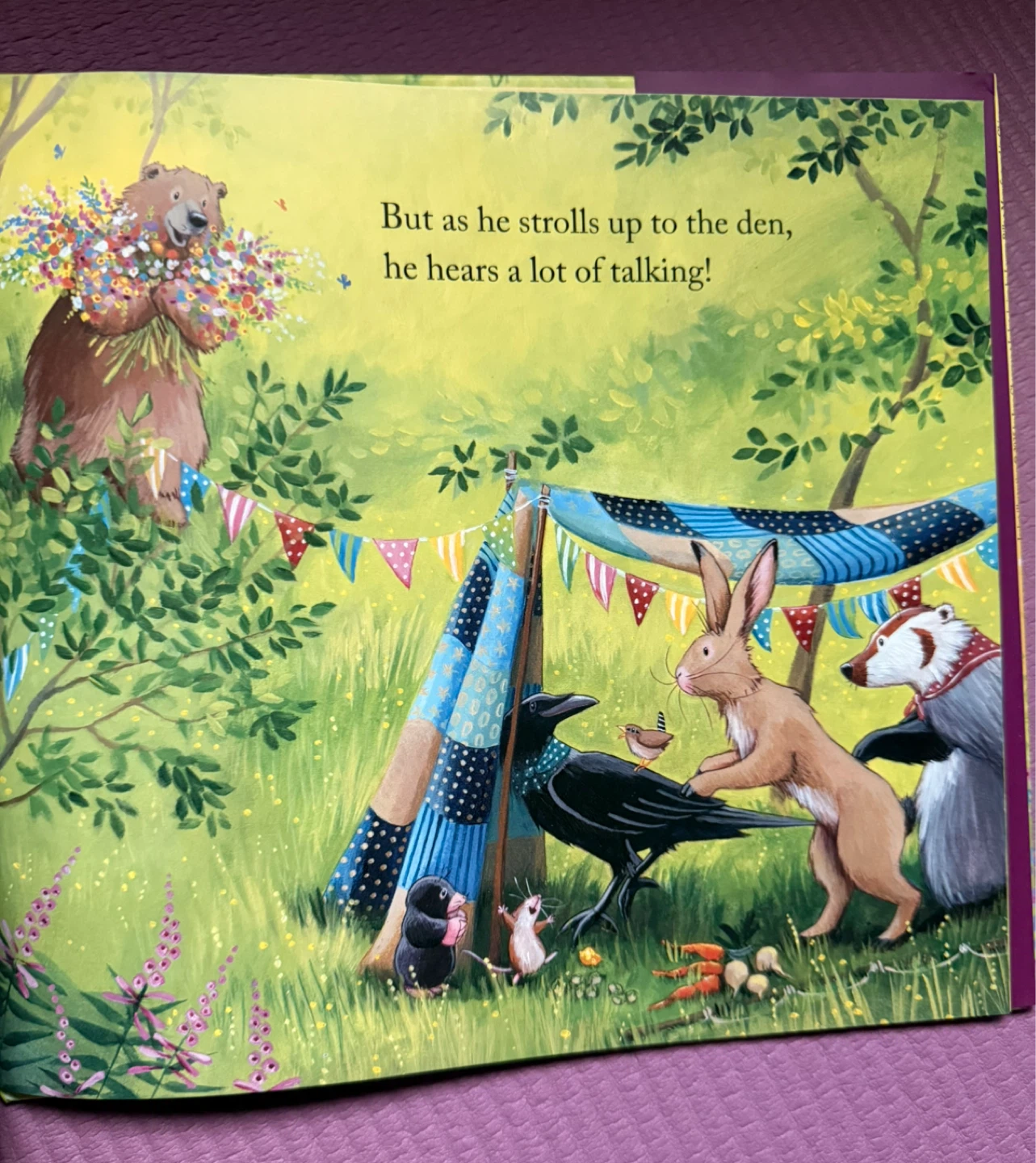 Bear Feels Sad Children's Book - photo 2