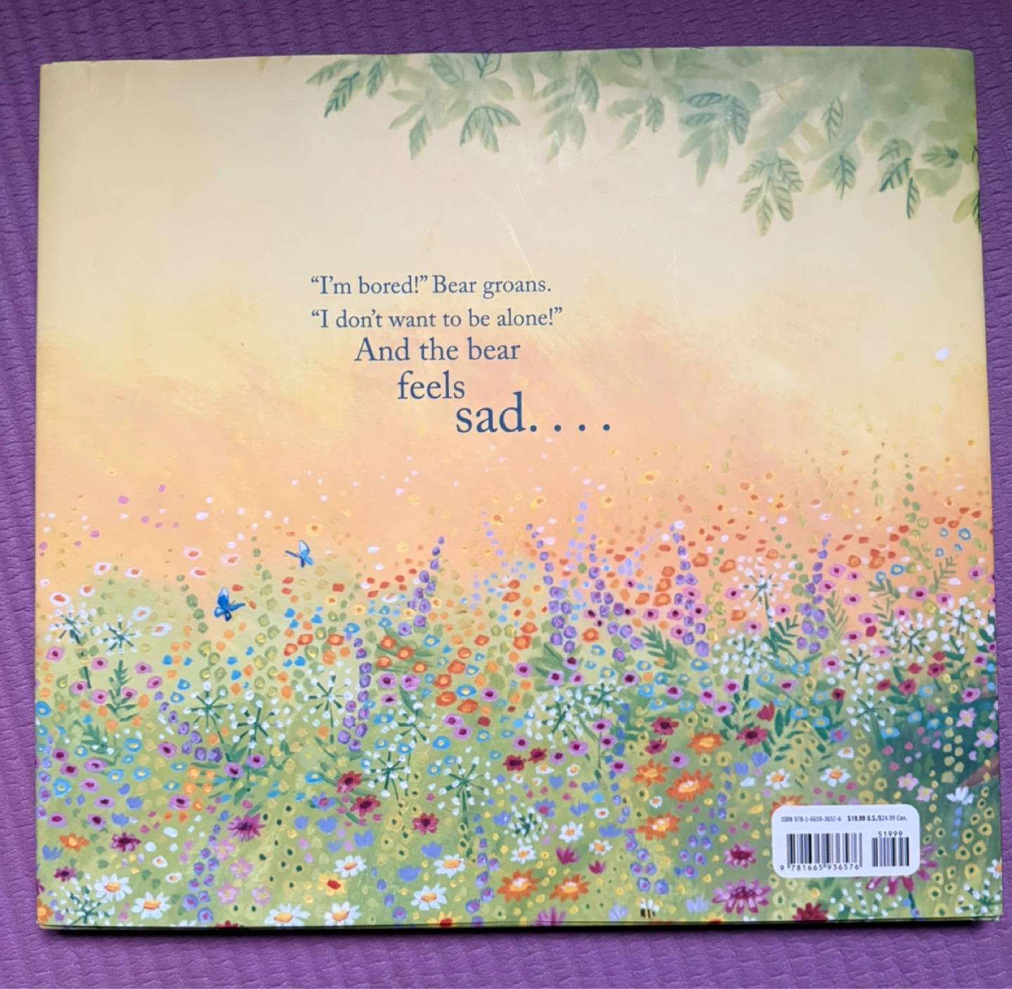 Bear Feels Sad Children's Book - photo 3