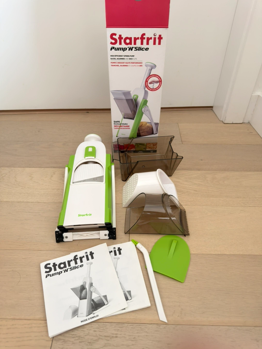 Starfrit Pump'N'Slice Mandoline Slicer - photo 4
