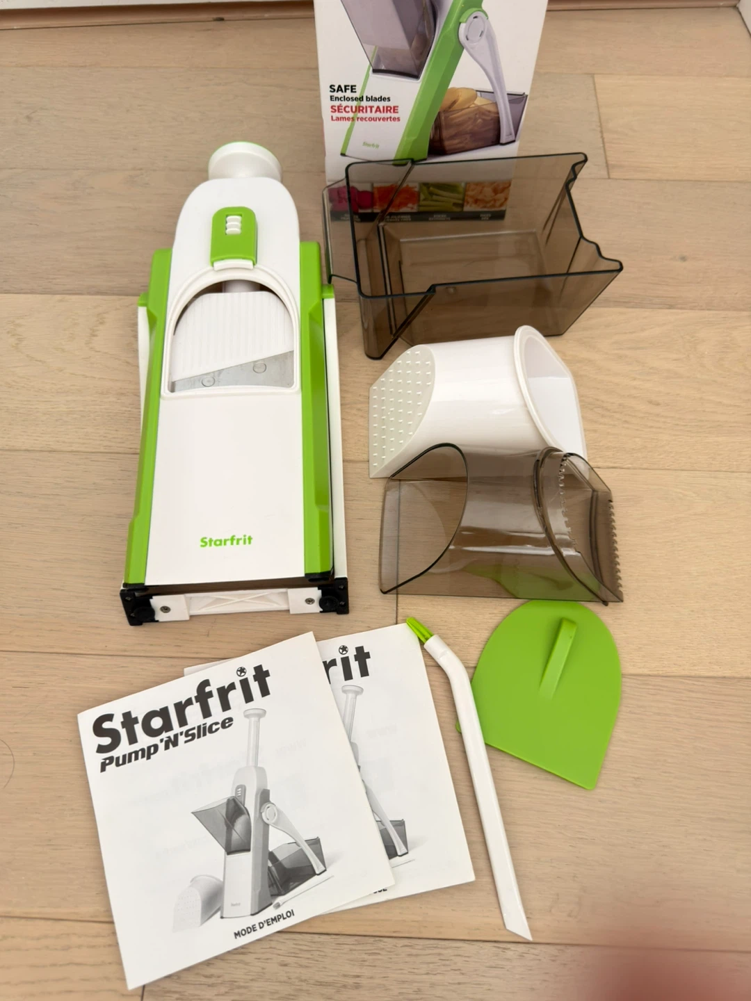 Starfrit Pump'N'Slice Mandoline Slicer - photo 2