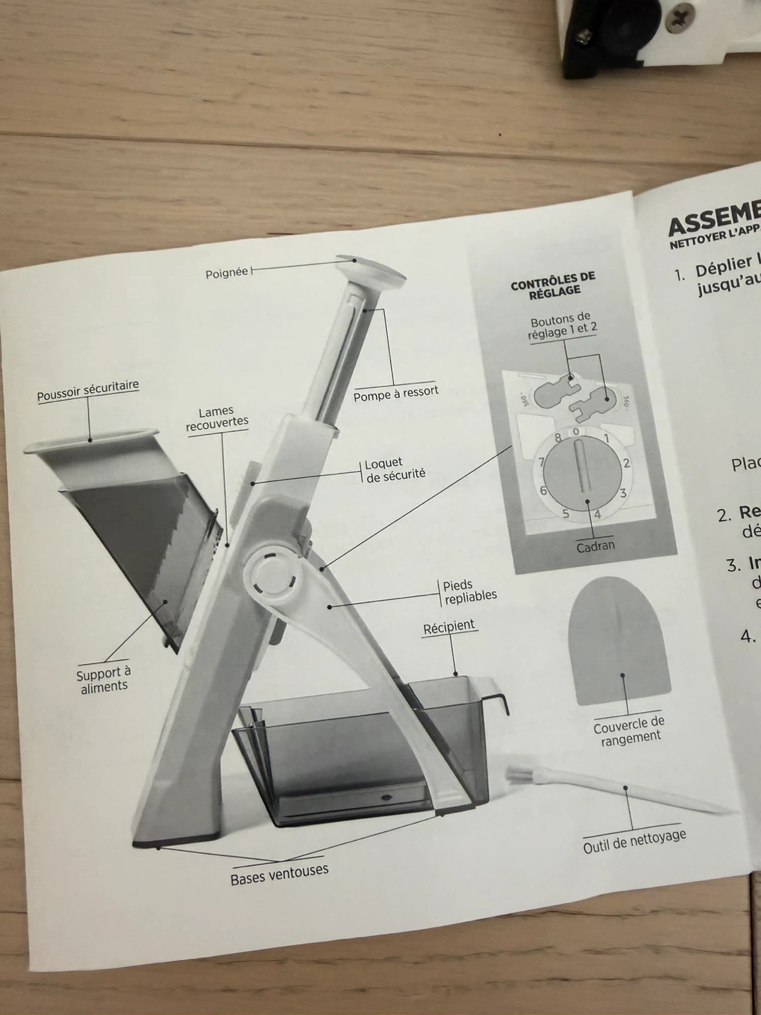 Starfrit Pump'N'Slice Mandoline Slicer - photo 3