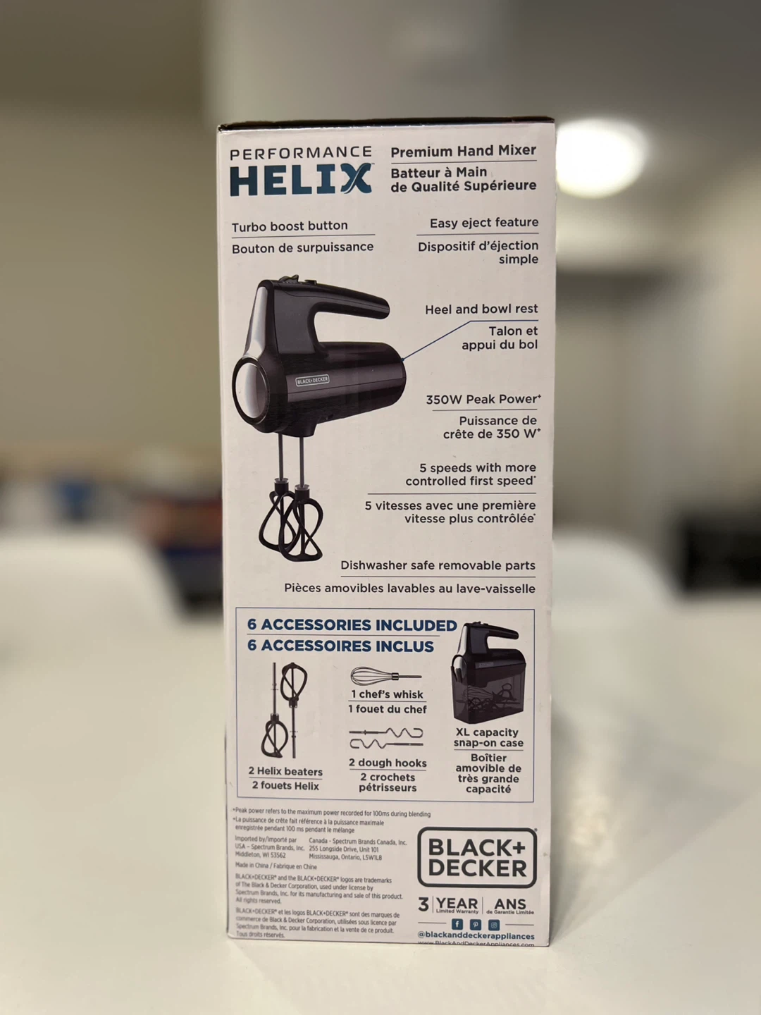 BLACK+DECKER Performance Helix Premium Hand Mixer - photo 2