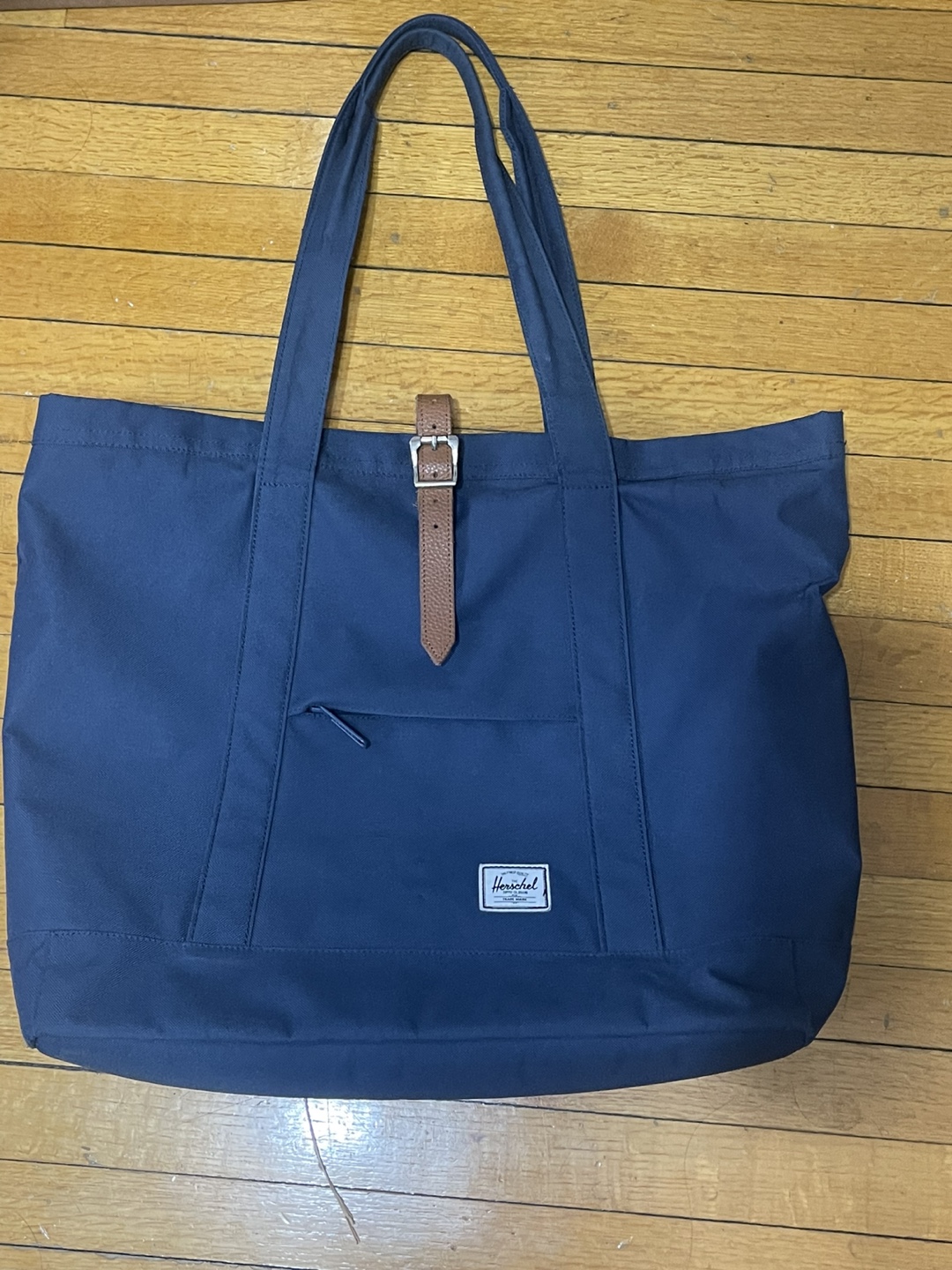 Navy Herschel Tote