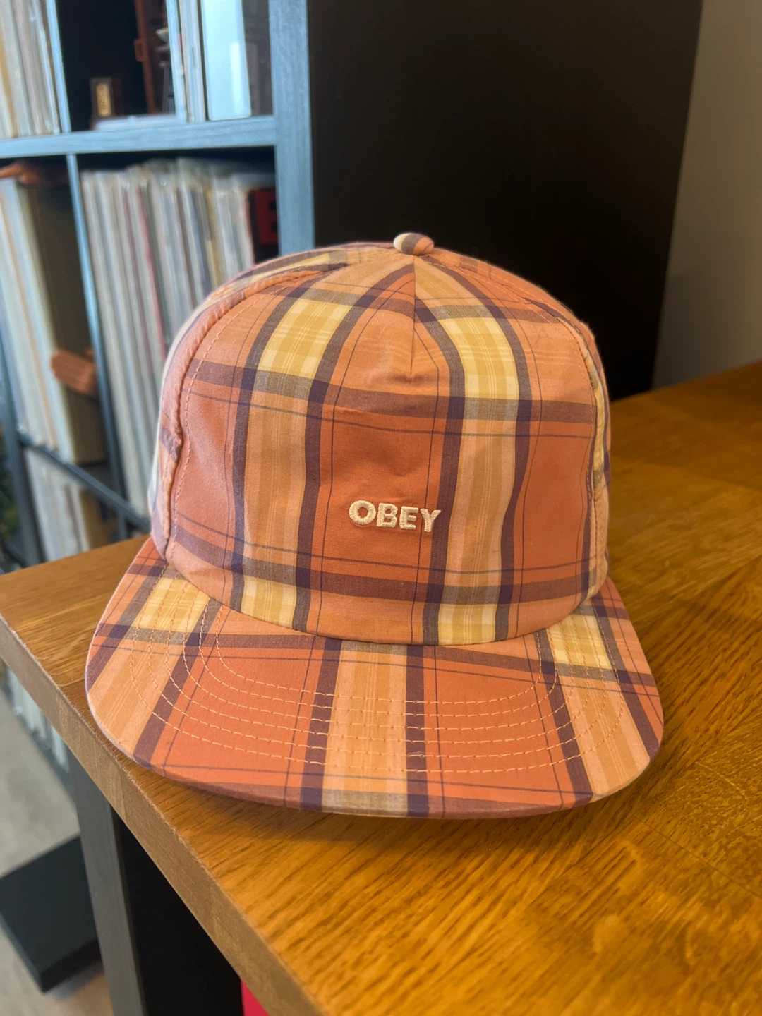 OBEY Plaid Baseball Cap